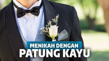 Ilustrasi mempelai pria