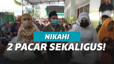 Saepul Bahri menikahi dua kekasihnya sekaligus