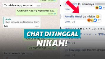 ilustrasi chat dicampakkan cewek nikah