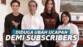 Baim Wong dan Jokowi