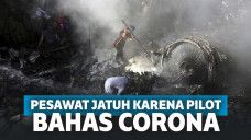 Pesawat jatuh di Pakistan