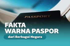 fakta di balik warna cover paspor