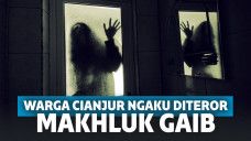 Ilustrasi rumah dihantui