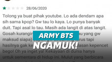 ilustrasi fans BTS ngamuk!