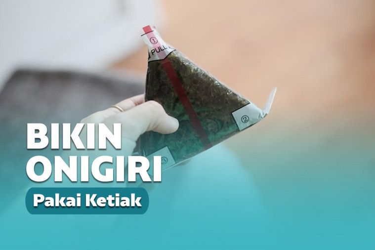 membuat onigiri dengan ketiak