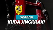 ilustrasi sepeda Ferrari SF01