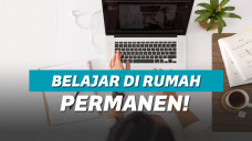 ilustrasi belajar di rumah