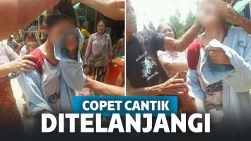 Copet ini dikerumuni warga