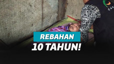 ilustrasi pria rebahan