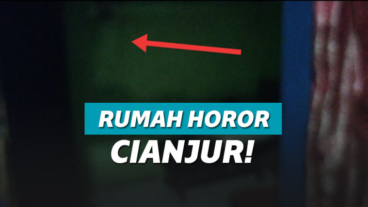 ilustrasi rumah horor cianjur
