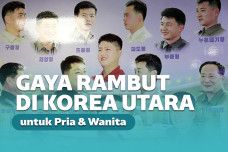 gaya rambut di korea utara