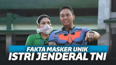 Masker Unik Istri Jenderal KSAD TNI Disorot, Harga 22 Juta dan Super Canggih!