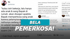 Viral argumen warganet yang dianggap bela rapist