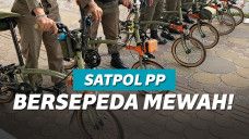 ilustrasi sepeda lipat