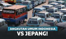 Perbandingan angkot Indonesia vs Jepang