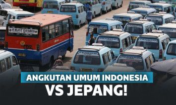 Perbandingan angkot Indonesia vs Jepang