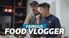 food vlogger