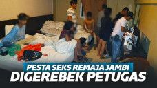 Hendak Pesta Seks, 30 Remaja ABG di Jambi Digerebek Petugas