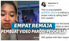 Empat remaja pembuat parodi pedofilia minta maaf