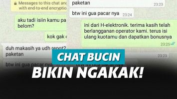 ilustrasi chat bucin