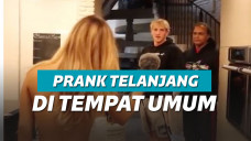 Dua wanita prank telanjang di tempat umum