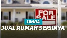 Ilustrasi rumah dijual