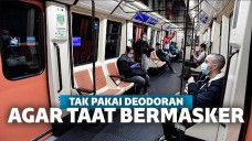 Ilustrasi penumpang trem