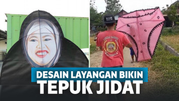 Desain layangan nyeleneh