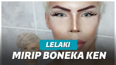 Felipe Adam andalkan make up demi terlihat seperti Ken