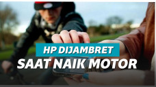 Ilustrasi HP dijambret
