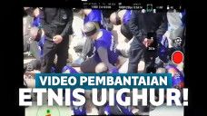 Viral Video Muslim Uighur di China Digenosida