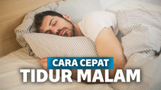 cara cepat tidur malam