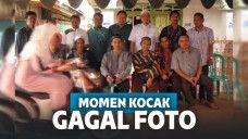 Momen kocak gagal foto