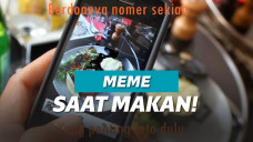 ilustrasi tipikal orang Indonesia kalau lagi makan