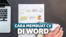 cara membuat cv di word