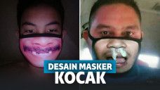 Desain masker lucu