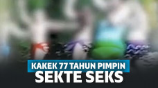 Kakek 77 tahun pimpin sekte seks