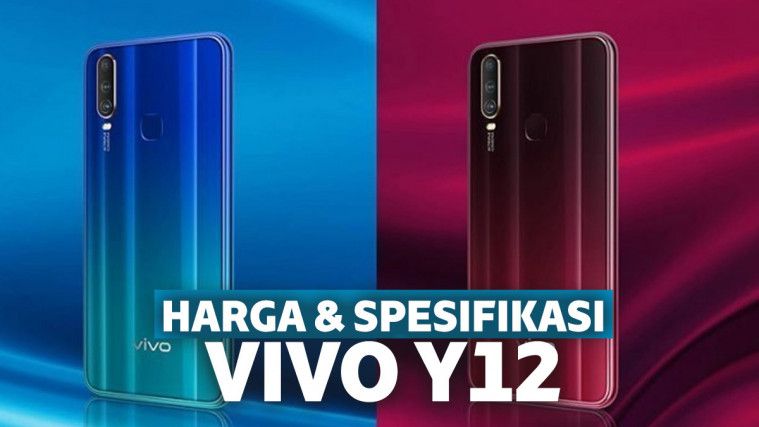 Spesifikasi dan Harga Vivo Y12 Terbaru 2020