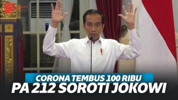 Corona Tembus 100 Ribu Kasus, PA 212: Jokowi Gagal Total!