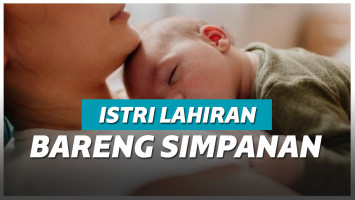 Ilustrasi melahirkan