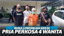 Buka Lowongan Kerja, Pria di Jabar Malah Perkosa 4 Wanita. Ngaku Demi Cek Fisik Korban