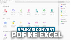 aplikasi convert PDF ke Excel