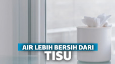Orang Amerika sadar cebok pake air lebih bersih dari tisu