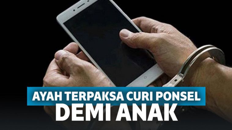 Ilustrasi mencuri ponsel