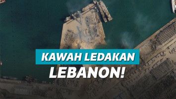 ilustrasi ledakan lebanon