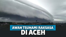 Awan tsunami di Meulaboh