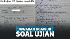 Jawaban ngawur soal ujian bikin emosi