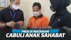 Tega Cabuli 2 Anak Gadis Sahabat Sendiri, Pria di Mataram Ditangkap Polisi