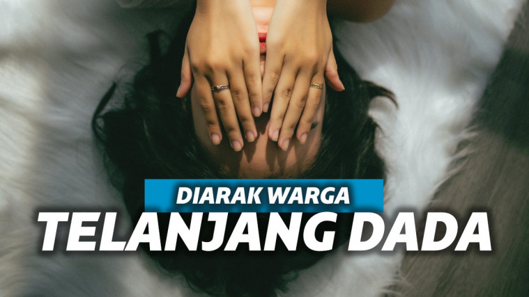 Ilustrasi wanita dipermalukan