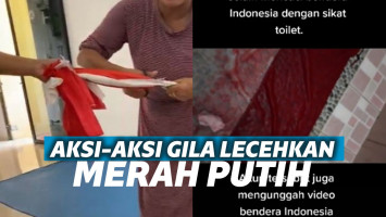Pelecehan bendera Merah Putih